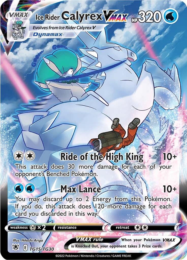 Ice Rider Calyrex VMAX #TG15