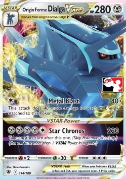 Origin Forme Dialga VSTAR [Prize Pack] #114