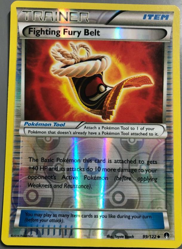 Fighting Fury Belt [Reverse Holo] #99