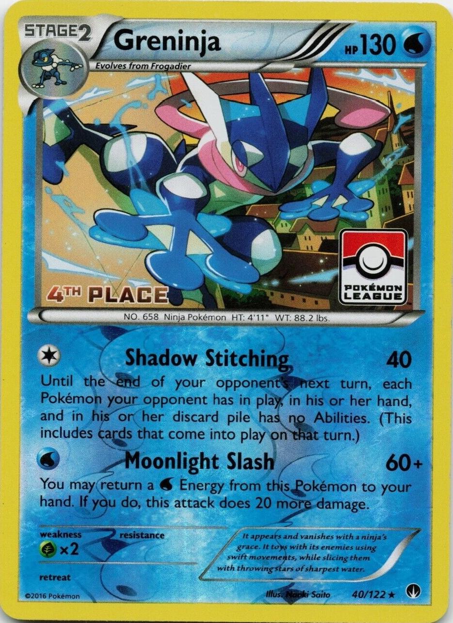 Greninja [4th Place League] #40