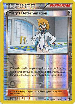 Misty's Determination [Reverse Holo] #104