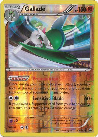 Gallade [Reverse Holo] #84