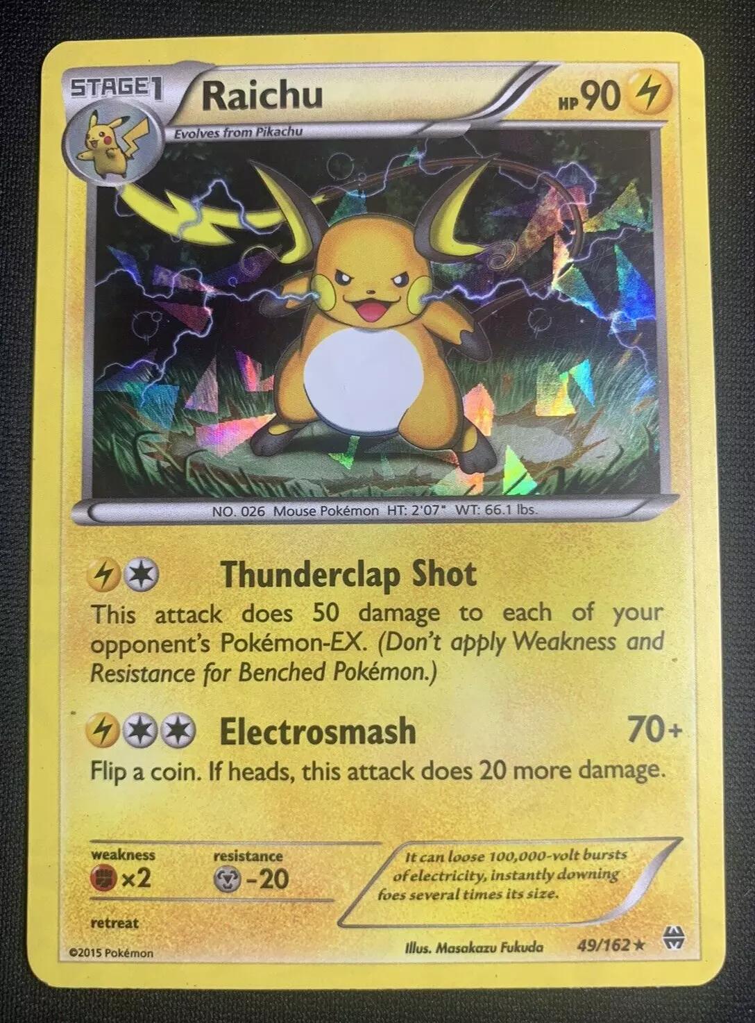 Raichu [Cracked Ice] #49