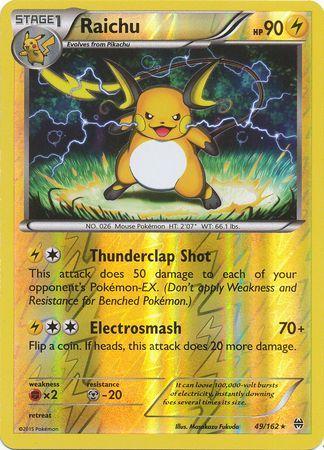 Raichu [Reverse Holo] #49