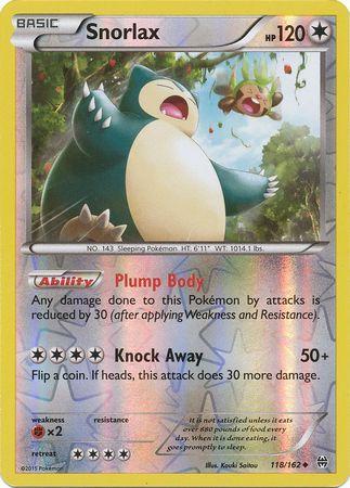 Snorlax [Reverse Holo] #118