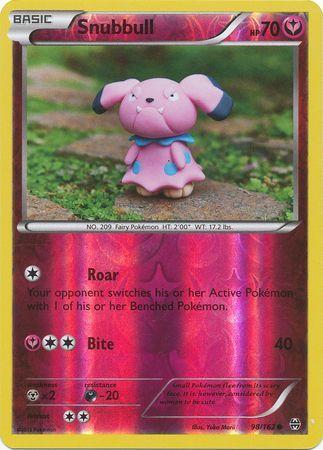 Snubbull [Reverse Holo] #98