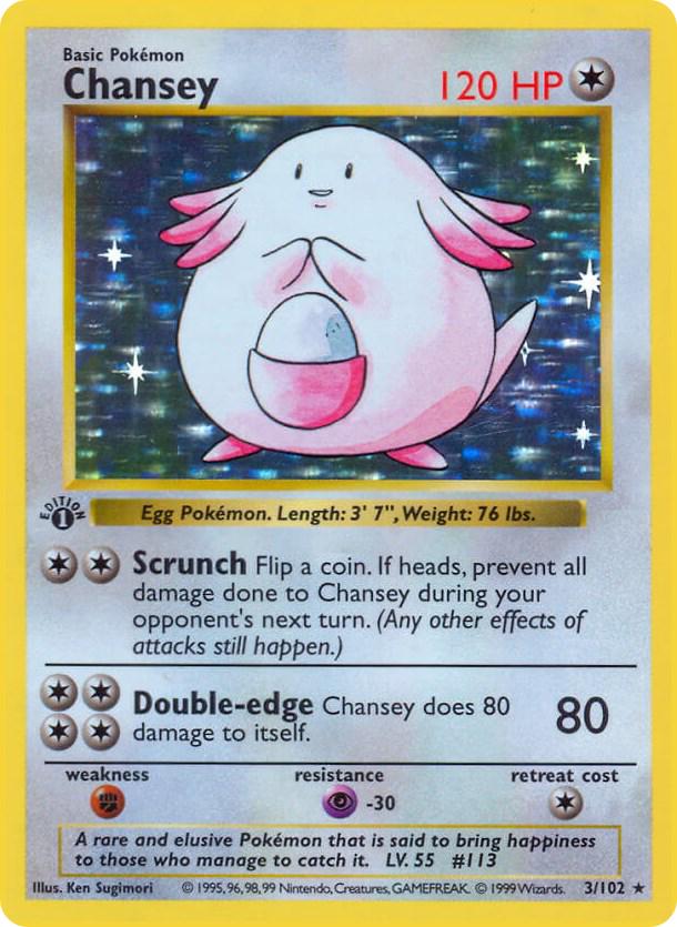 Chansey [1st Edition] #3