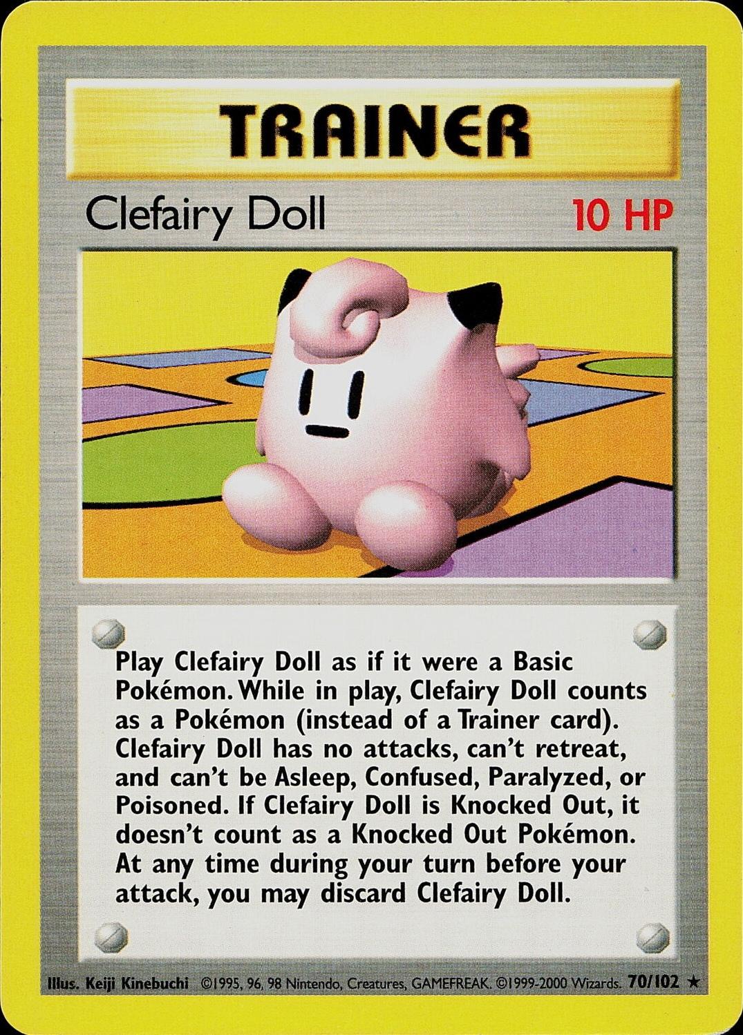 Clefairy Doll [1999-2000] #70