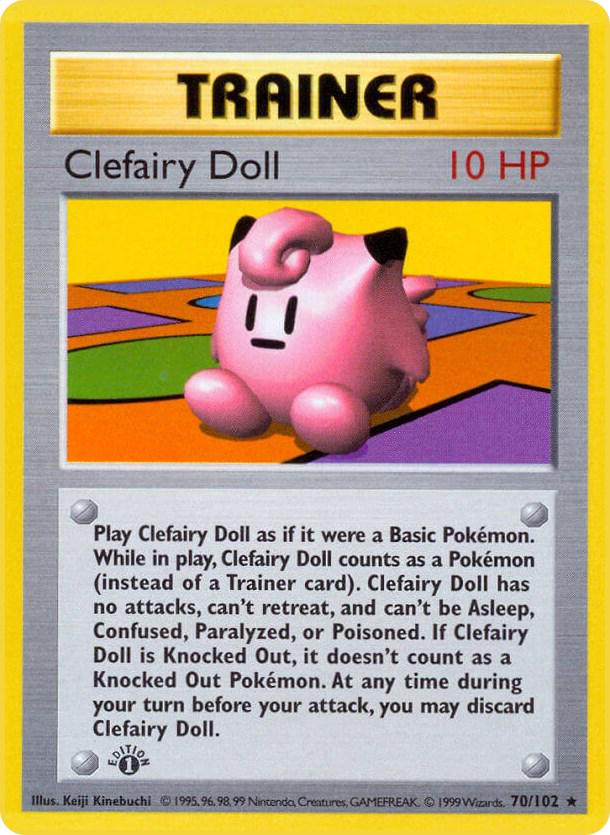 Clefairy Doll [1st Edition] #70