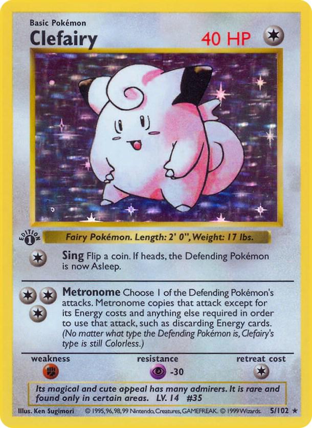 Clefairy [1st Edition] #5