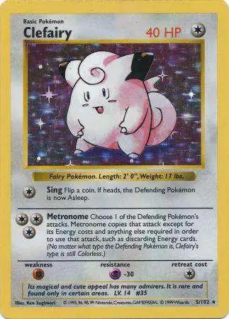 Clefairy [Shadowless] #5