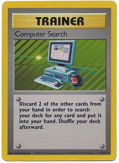 Computer Search [Trainer Deck B] #71