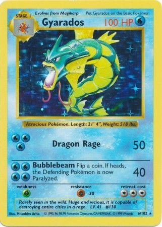 Gyarados [Shadowless] #6