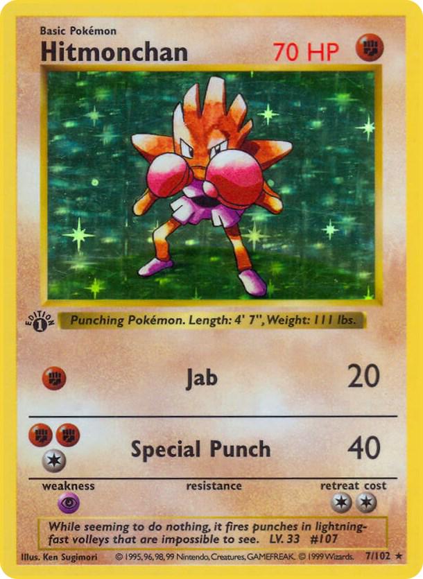 Hitmonchan [1st Edition] #7