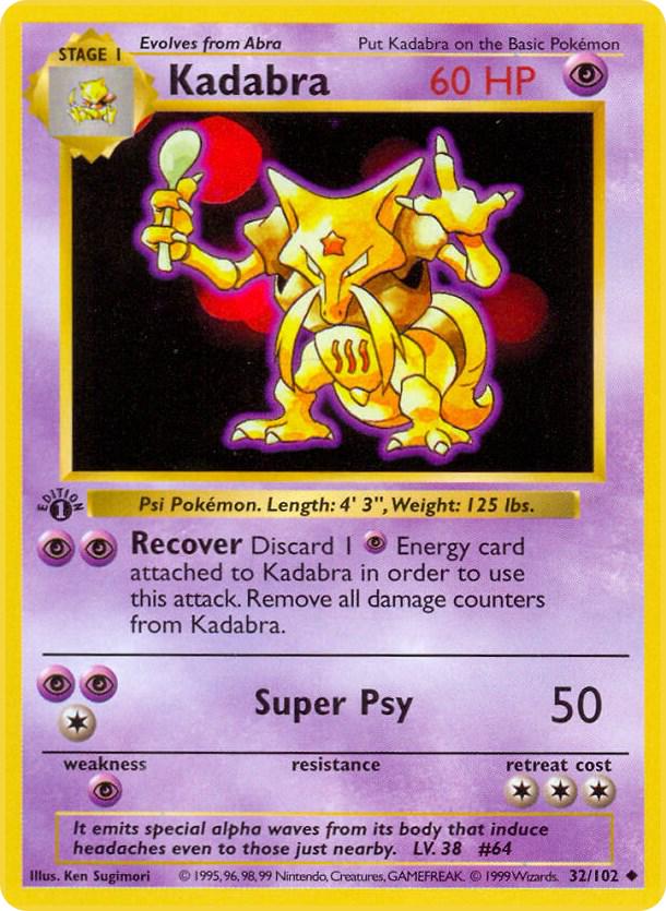 Kadabra [1st Edition] #32