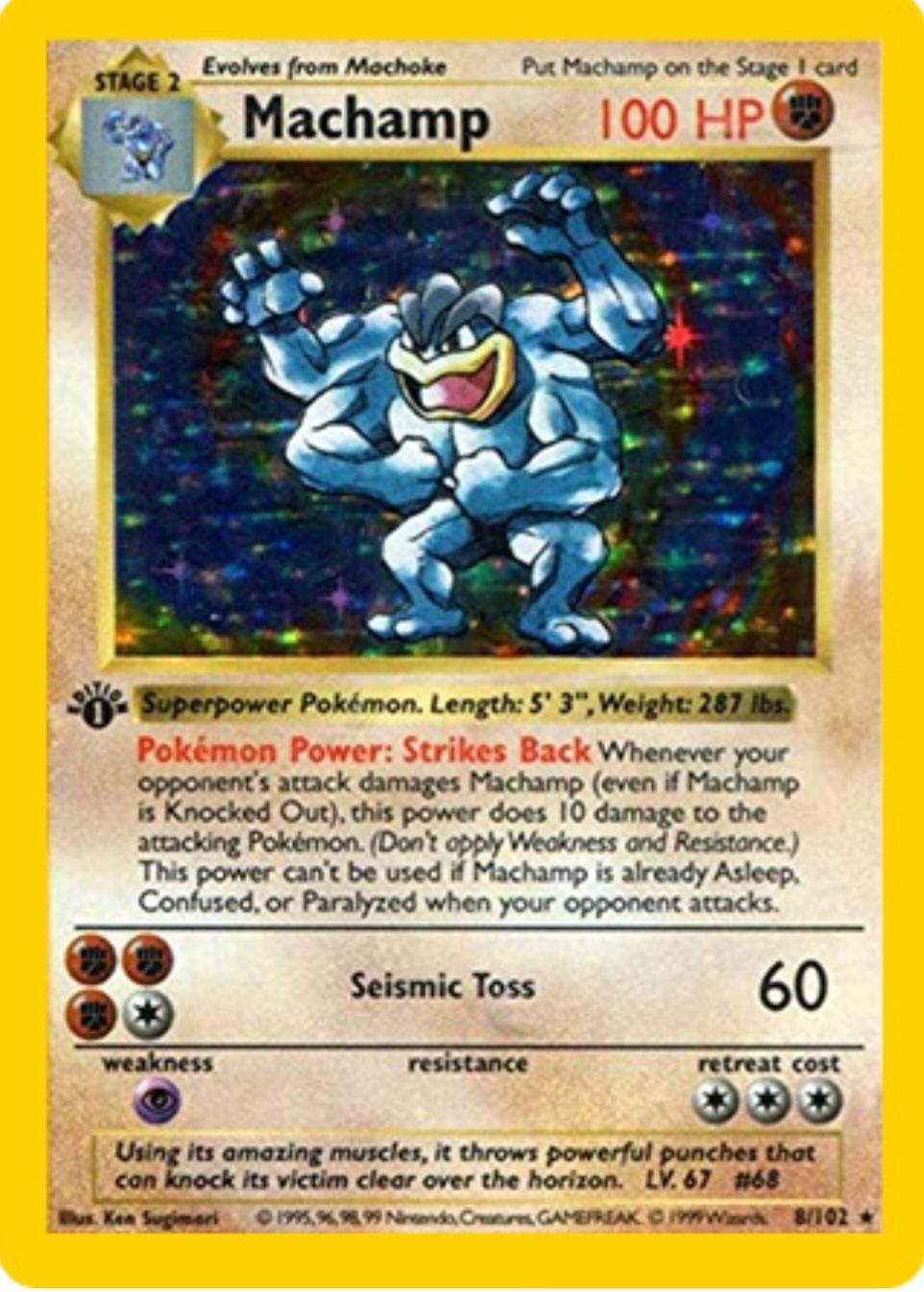 Machamp [Shadowless] #8