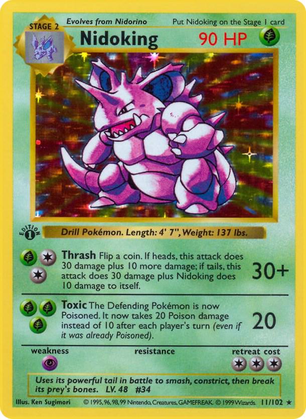 Nidoking [1st Edition] #11