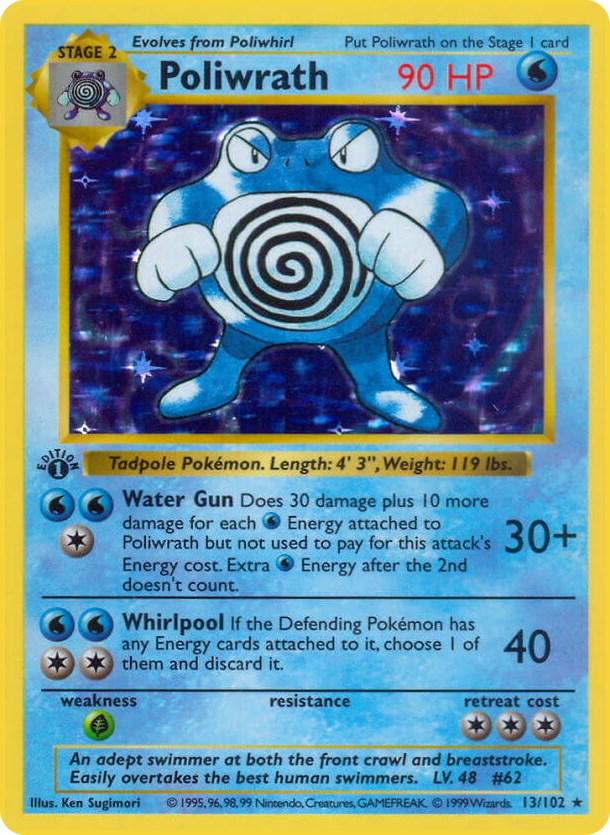 Poliwrath [1st Edition] #13
