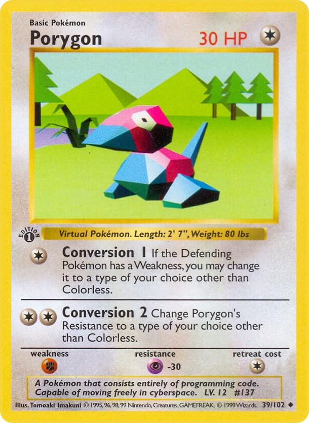 Porygon [1st Edition] #39