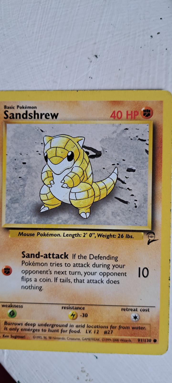 Sandshrew [Trainer Deck A] #62