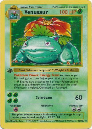 Venusaur [1st Edition] #15