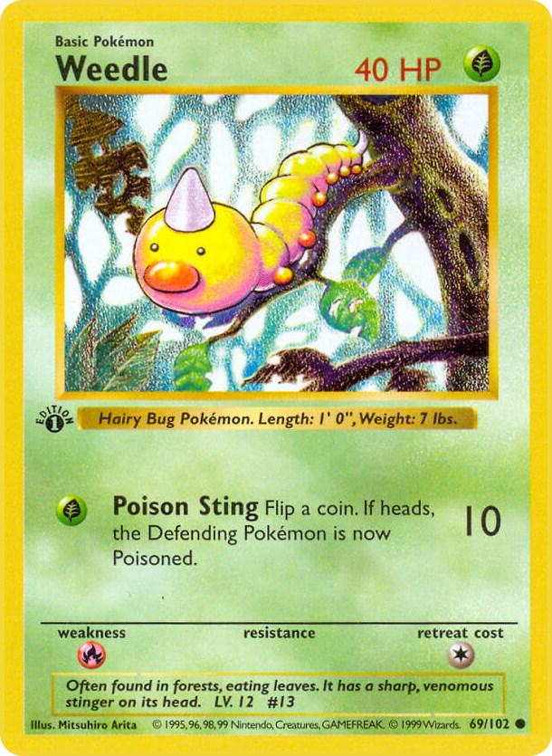 Weedle [1st Edition] #69