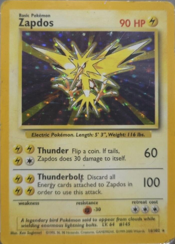 Zapdos [1999-2000] #16