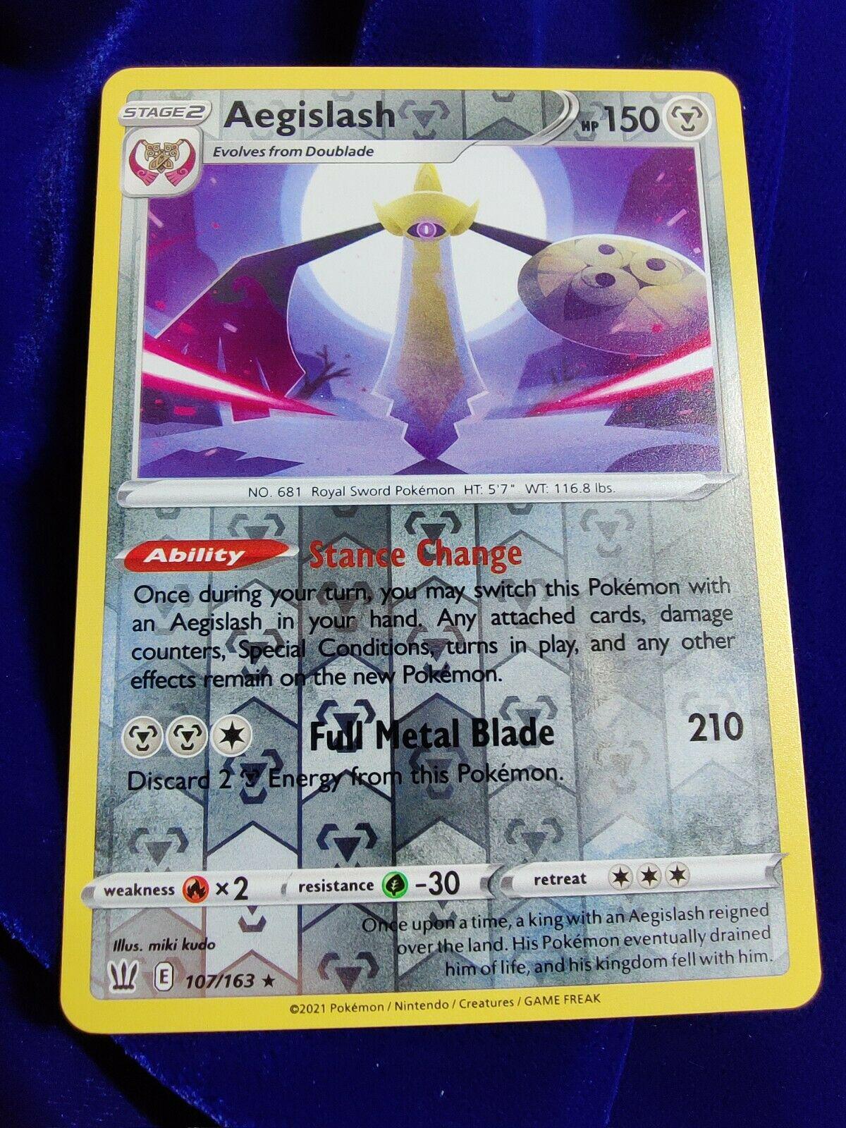 Aegislash [Reverse Holo] #107