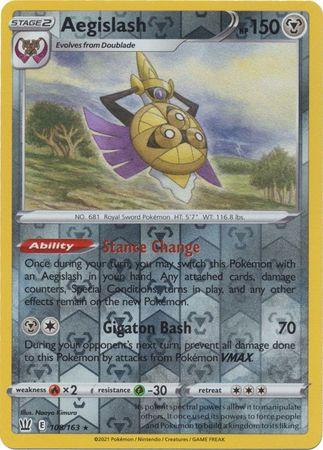Aegislash [Reverse Holo] #108