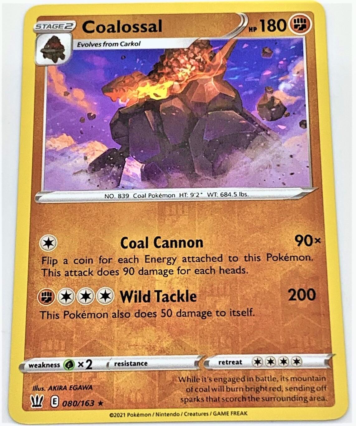 Coalossal [Reverse Holo] #80