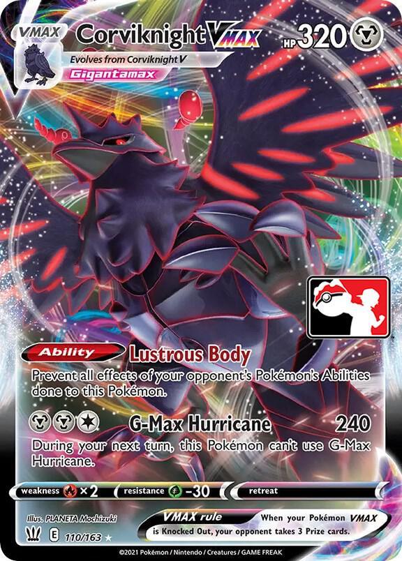 Corviknight VMAX [Prize Pack] #110