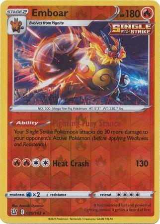 Emboar [Reverse Holo] #25