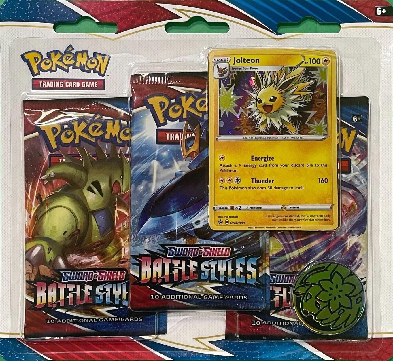 Jolteon 3-Pack Blister
