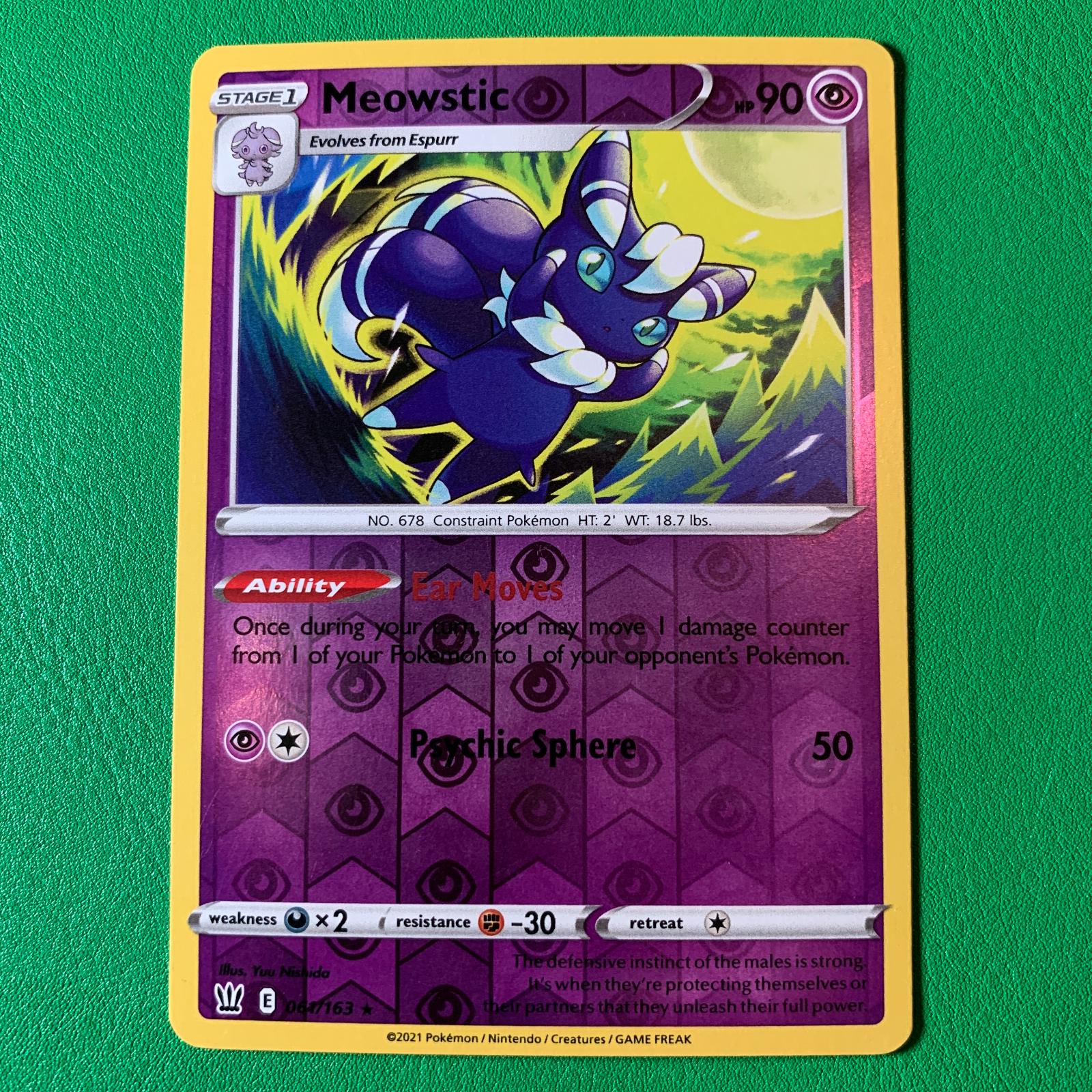 Meowstic [Reverse Holo] #61
