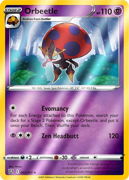 Orbeetle [Reverse Holo] #65