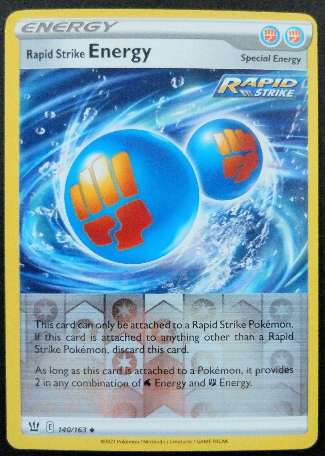 Rapid Strike Energy [Reverse Holo] #140