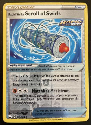 Rapid Strike Scroll of Swirls [Reverse Holo] #131