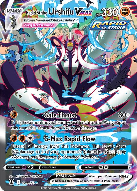 Rapid Strike Urshifu VMAX #170