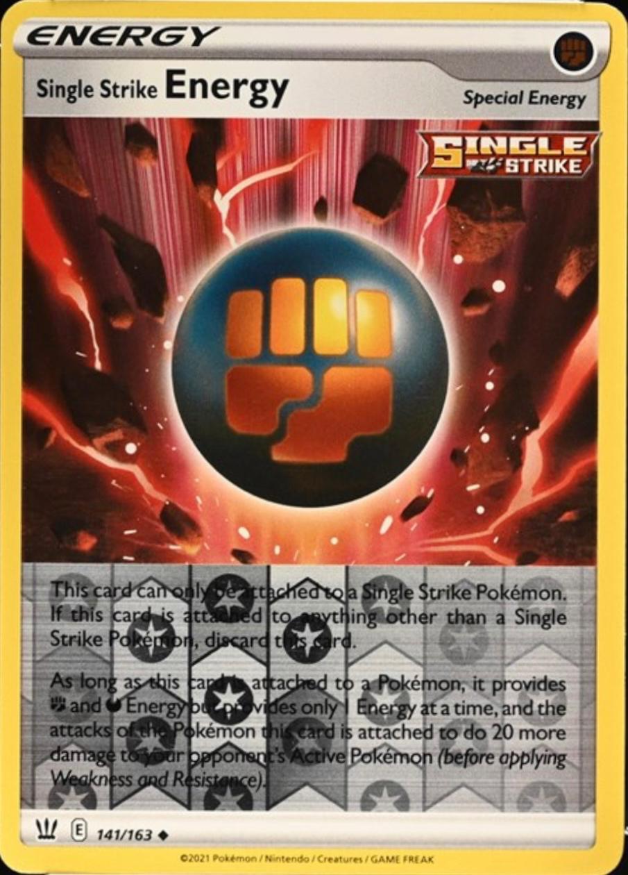 Single Strike Energy [Reverse Holo] #141