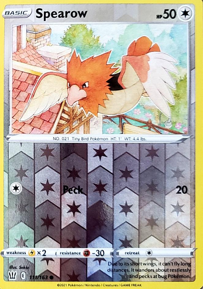 Spearow [Reverse Holo] #111