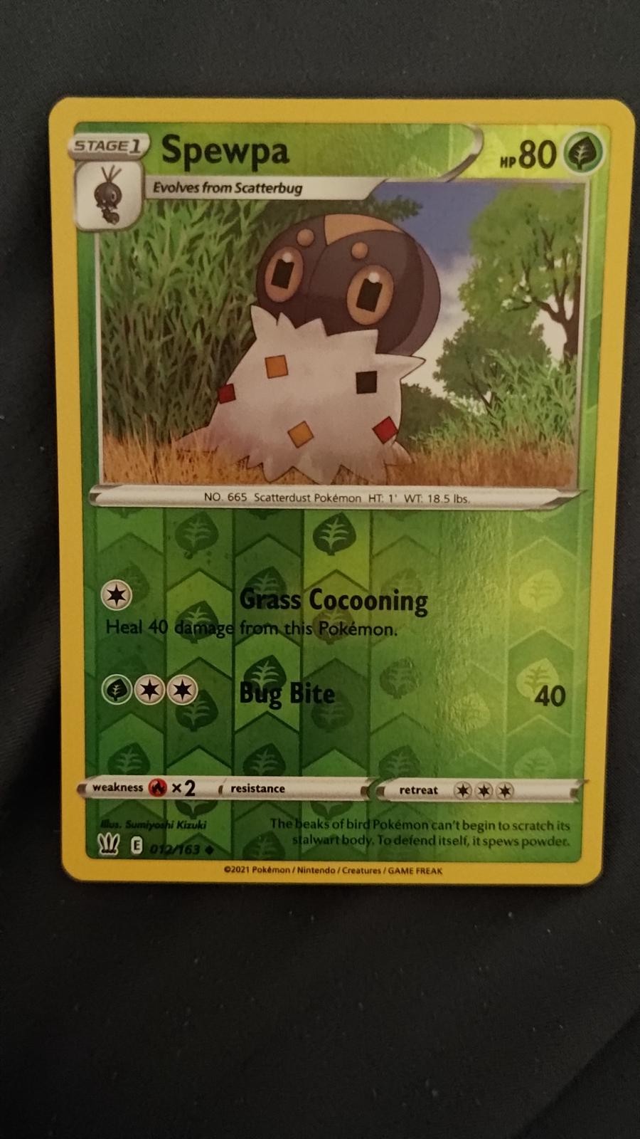 Spewpa [Reverse Holo] #12