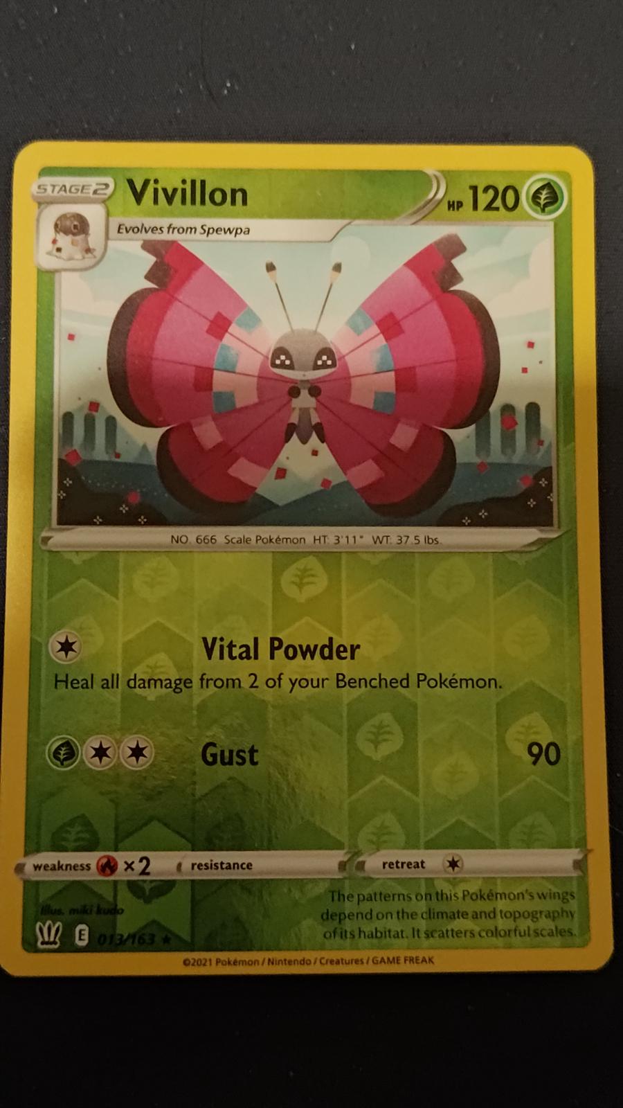 Vivillon [Reverse Holo] #13