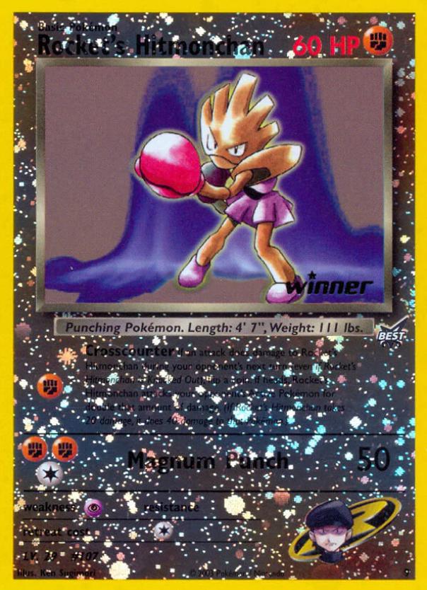 Rocket's Hitmonchan [Winner] #9