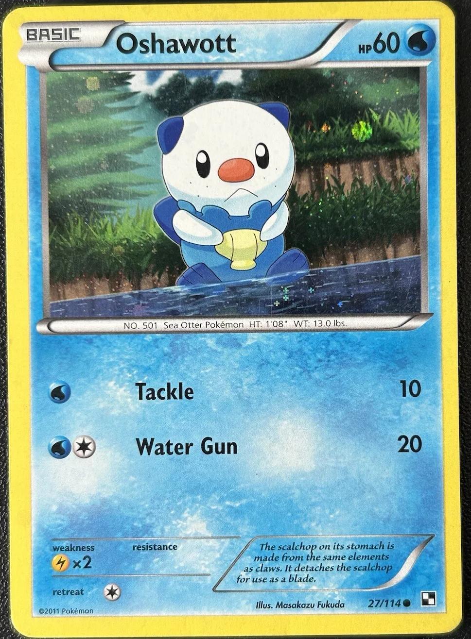 Oshawott [Cosmos Holo] #27