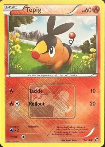 Tepig [Crosshatch League Promo] #15
