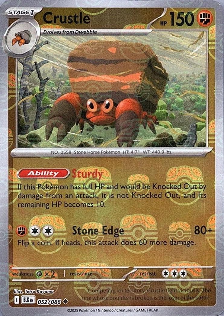 Crustle [Master Ball] #52