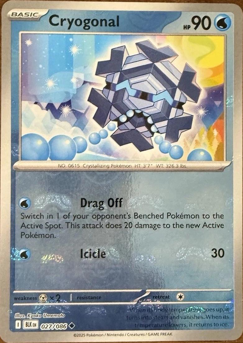 Cryogonal [Master Ball] #27