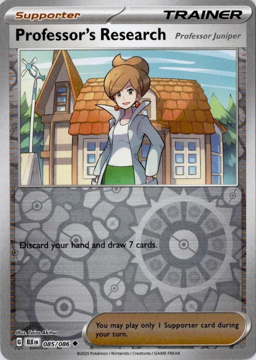 Professor's Research: Professor Juniper [Reverse] #85