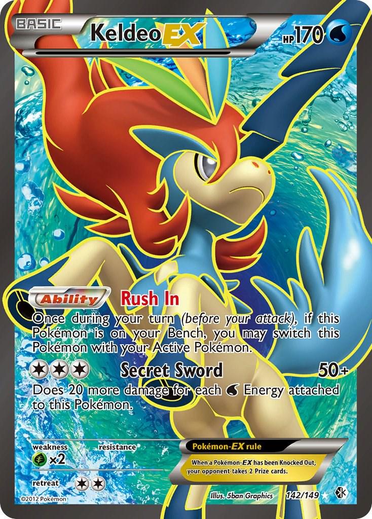 Keldeo EX #142