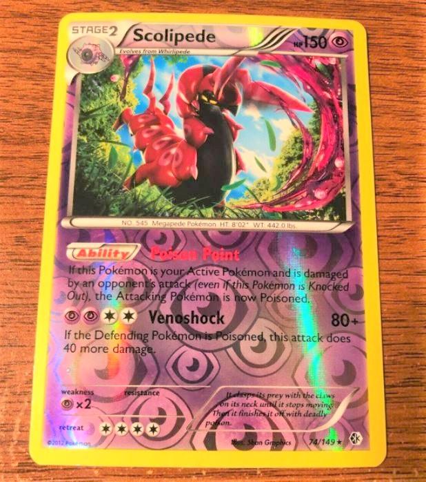 Scolipede [Reverse Holo] #74
